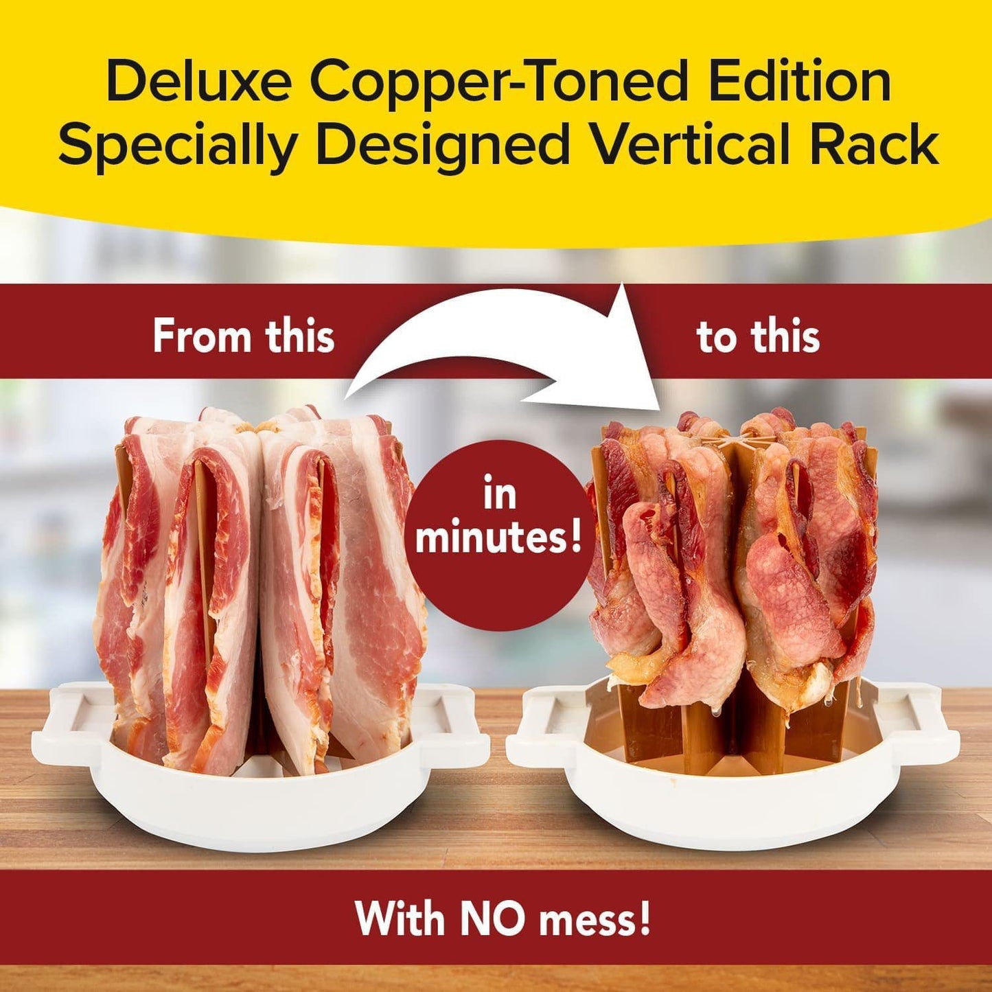 Yummy Can Bacon Microwave Oven Barbecue Rack Bacon Barbecue Plate Oven Barbecue Box Barbecue Jar