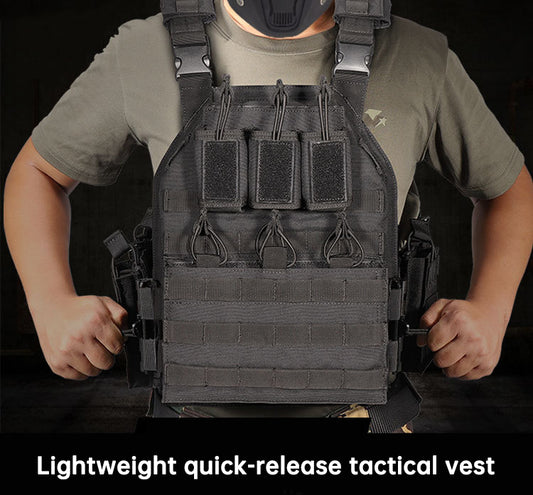 Outdoor Quick Dismantling Tactical Vest Outdoor Equipment 6094 Tactical Vest CS Training Equipment