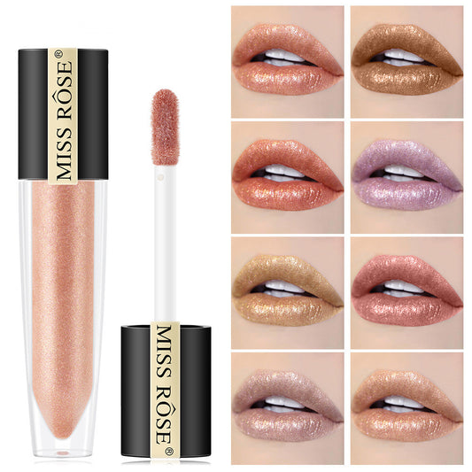 Pearlescent Moisturizing And Waterproof Durable Easy To Color Lip Lacquer