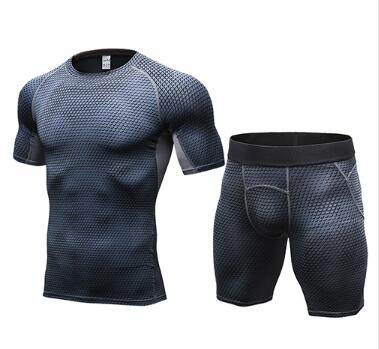 Men's Compression Muscle Gym Shorts