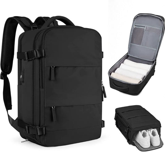 Multifunctional wet and dry classified waterproof computer backpack