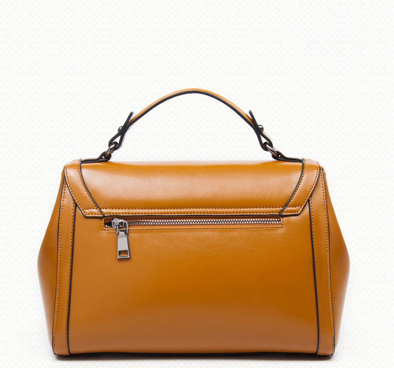 Leather handbag fashion leather handbags inclined shoulder bag handbag shoulder BaoChao