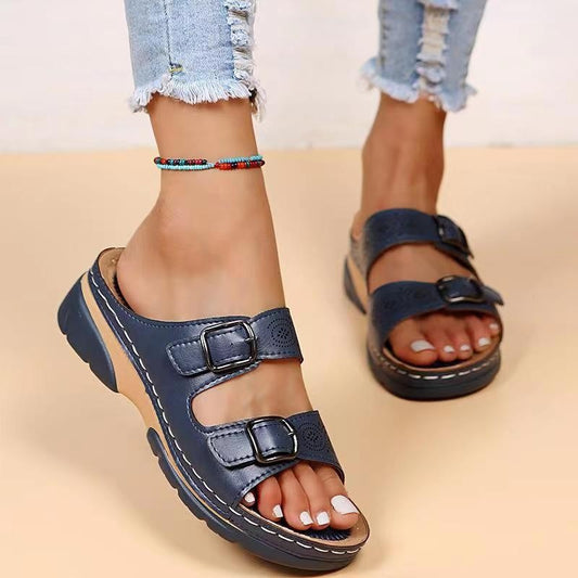 new women's shoes large size sandals fashion wedges casual sandals