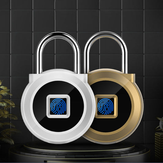 Smart Fingerprint Lock Bluetooth APP Electronic Smart Padlock Non-Password Lock Home Locker Anti-Theft Fingerprint Lock