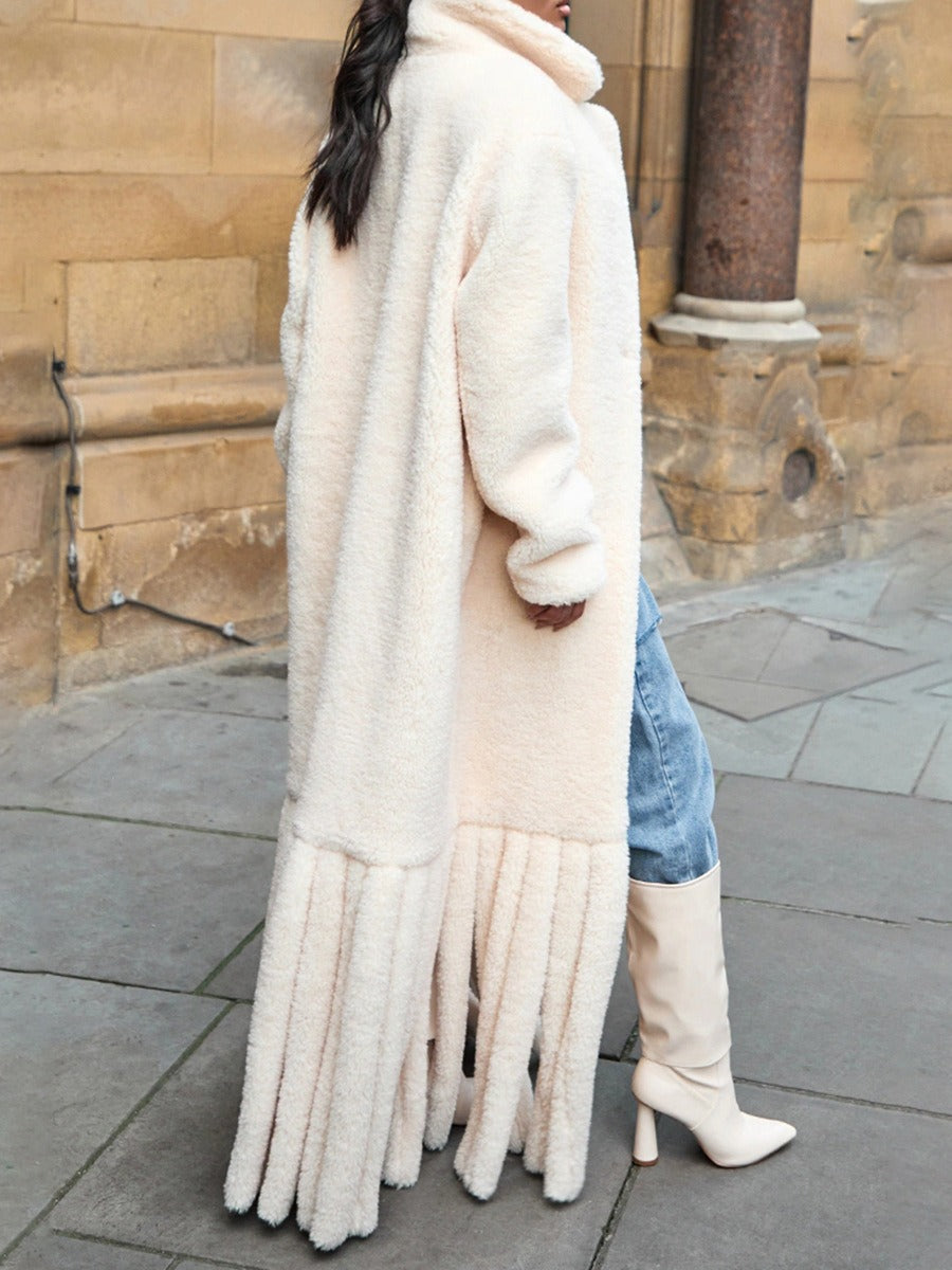 Winter New Fashion Tide Women's Lamb Wool Coat