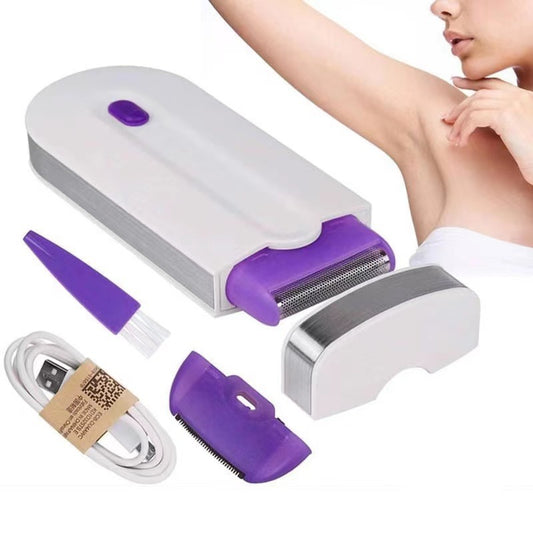 Male and female laser induction hair removal machine shaver