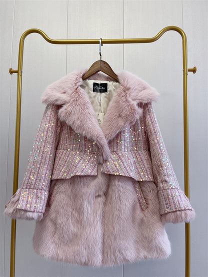 Winter Fluffy Faux Fur Coat Women Fashion Warm Women's Coat Fur Jacket