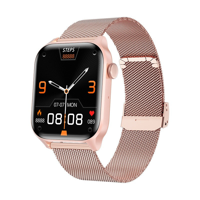 New H8 smart watch Bluetooth HD voice call health monitoring multi sport mode outdoor three proof