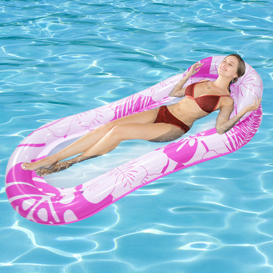 Water With Net Inflatable Seat Hammock Thickened Animal Style Floating Deck Chair