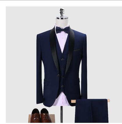 Mens Suits 3Pcs Formal Casual Slim High Quality Stylish Sets