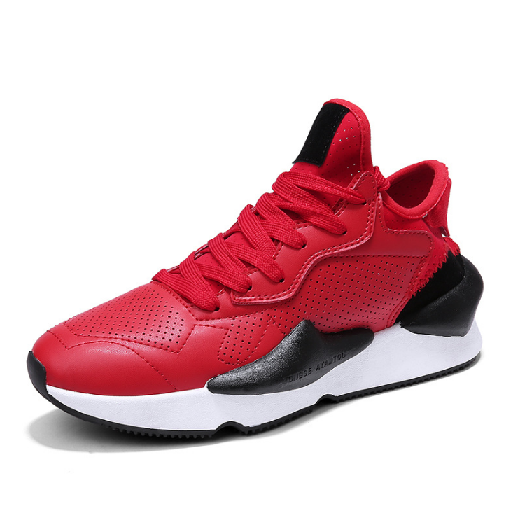 Thick-soled breathable sneakers running shoes old shoes men
