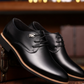 2021 Men Dress Shoes Simple Style Quality Men Oxford Shoes Lace-up Brand  Formal Shoes Men Leather Wedding Shoes