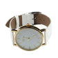 New watch women Checkers Faux lady dress watch, women's Casual Leather quartz-watch Analog wristwatch Gifts