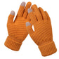 Couple knitted gloves touch screen gloves