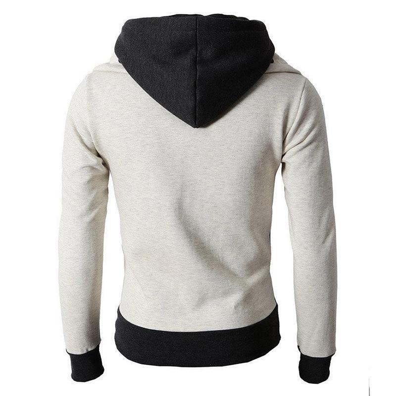 New Men's Suits Casual Hooded Sweater Thickened