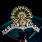 Luxury Pearl Rhinestone Golden Crown
