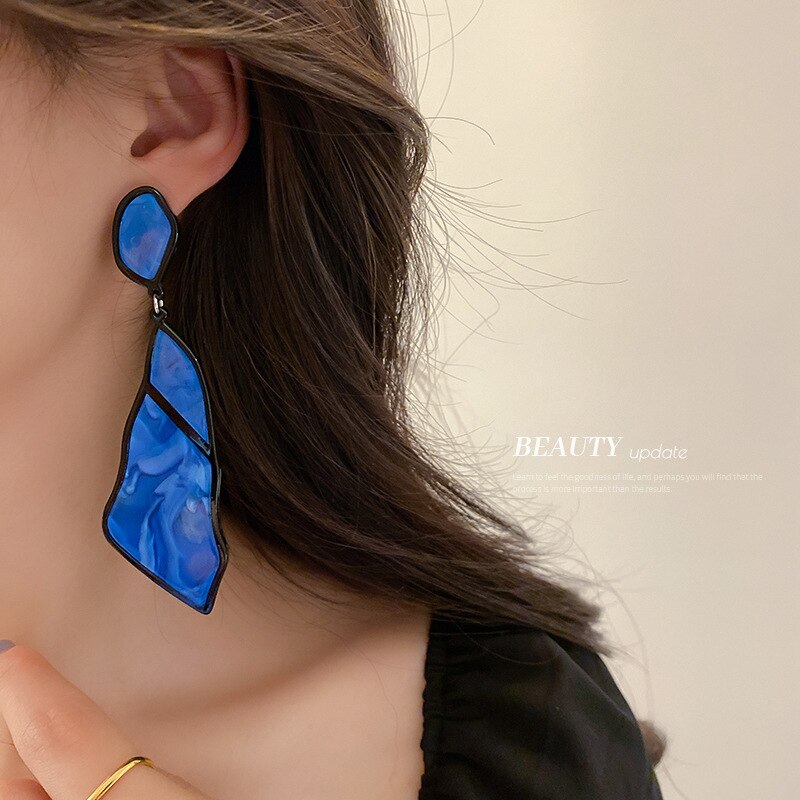 Geometric Hanging Earring Party Jewelry