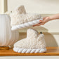 Winter Package Heeled Waterproof Home Indoor And Outdoor Wear Cute High Helper Cotton Slippers