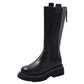 Chimney Boots Rear Zip Tall Boots Martin Boots