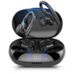 TWS True Wireless Bluetooth Headset 5.0 Digital Display Charging Bin Hanging Ear Sports Headset VV2