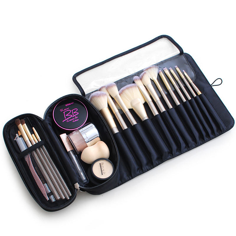 Cosmetic Bag Makeup Brush Bag Storage Bag Multifunctional Folding Professional Beauty Makeup Kit