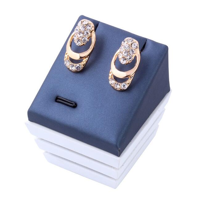 Crystal Necklace Earring Bracelet Ring Set Jewelry Sets