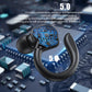 TWS True Wireless Bluetooth Headset 5.0 Digital Display Charging Bin Hanging Ear Sports Headset VV2
