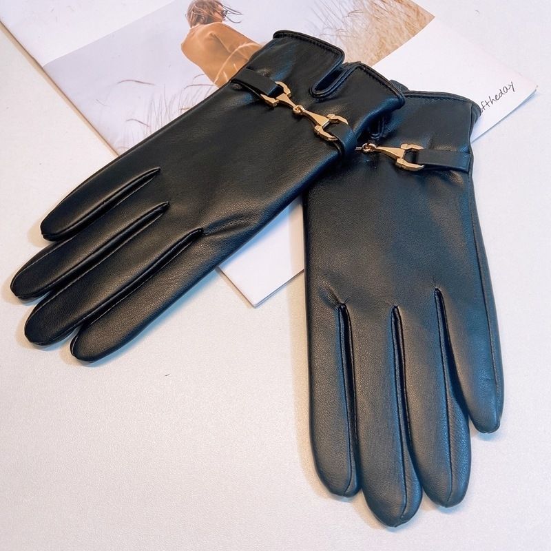 Gloves Women's Winter Warm Plus Fleece Gloves PU
