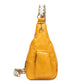 Bags New Women's Bag Vintage Women's Waist Bag Color Jacquard Shoulder Strap Fashion PU Chest Bag