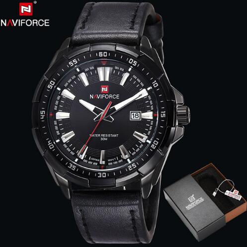 NAVIFORCE Men's Quartz Watch Waterproof Wrist watch