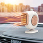 Small Sun Car Mounted Heater 12V/24V Car Heater Car Creative Fast Heating Mini Hot Fan