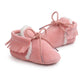 Newborn Baby Boy Girl Moccasins Shoes Fringe Soft Soled Non-slip Footwear Crib Shoes PU Suede Leather First Walker Shoes