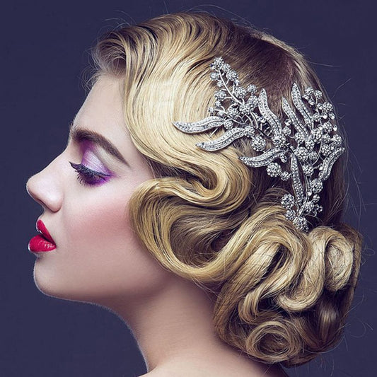 Bridesmaid Hair Comb Women Wedding Hair Accessories Leaves Bridal Headpiece