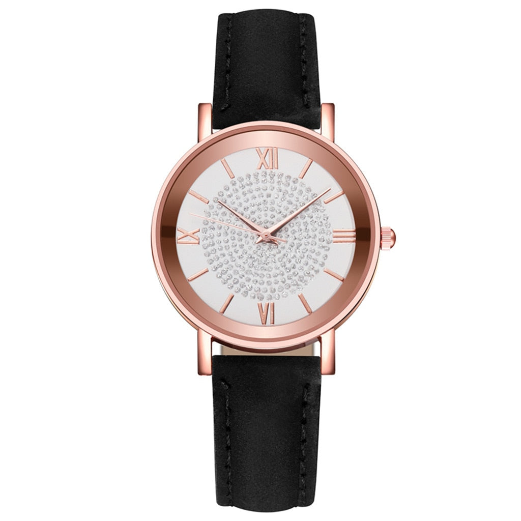 Luxury Watches Quartz Watch Stainless Steel Dial Casual Bracele Watch