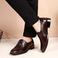 New Men's Business Suits And Casual Leather Shoes